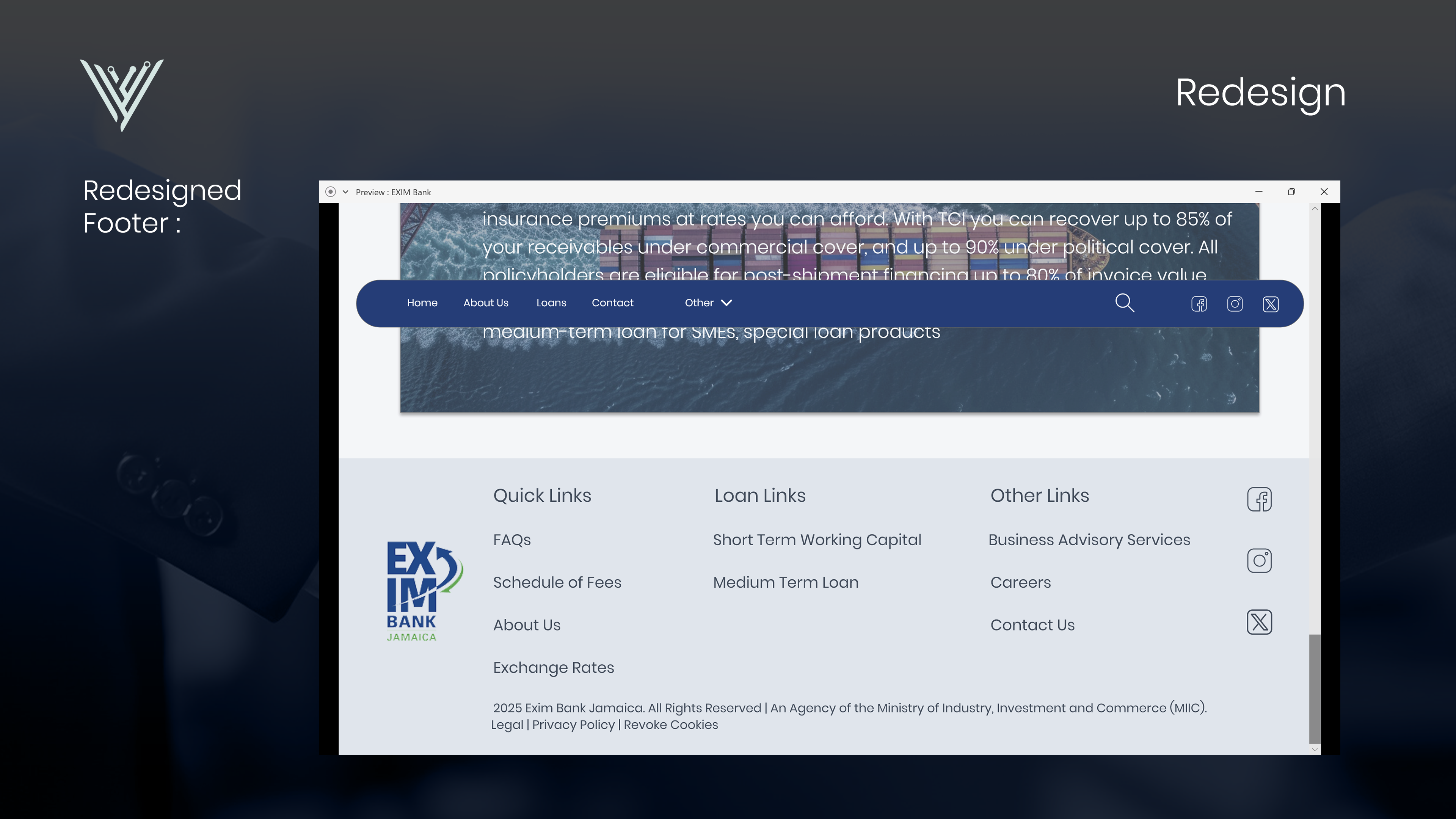 Exim Bank Case Study Image